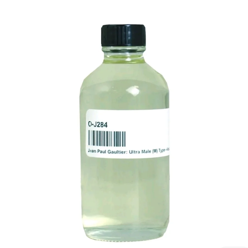 Jean Paul Gaultier Ultra Male (M) Aroma Similar Natural Body Oil 4 oz. Bottle